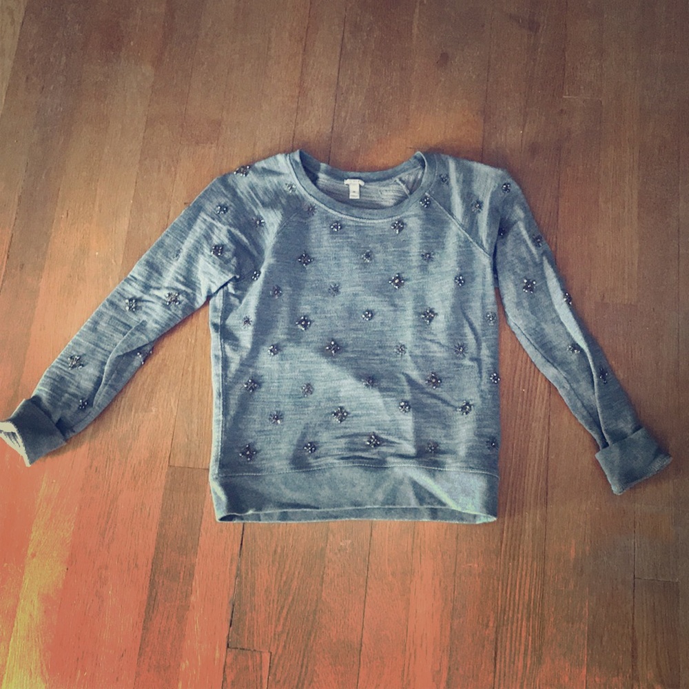 Jeweled JCrew Sweater